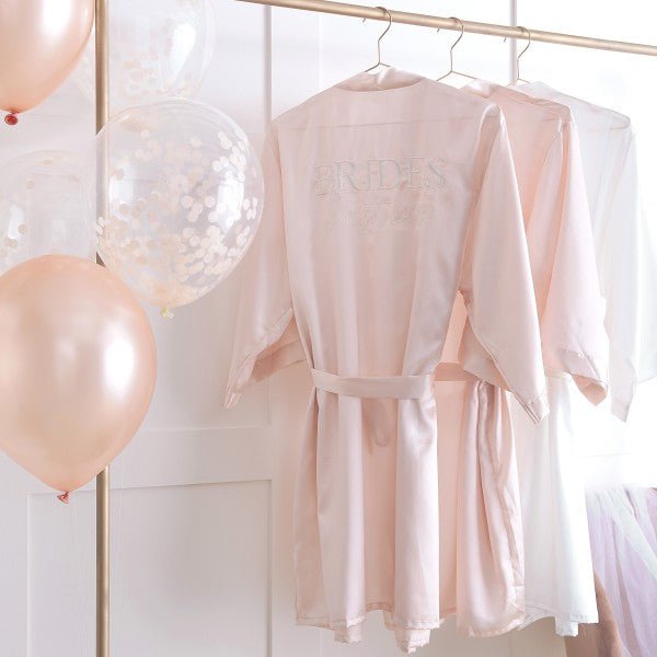 Morgenmantel "Brides Besties" Rosa