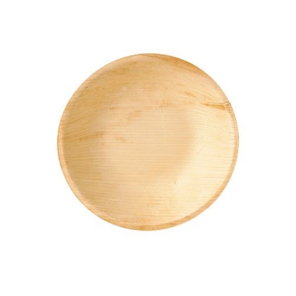 Palmblatt Schalen Rund 17,5cm 6 Stk.