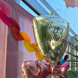 Papiergirlande Regenbogenfächer