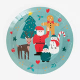 Pappteller Weihnachten 8 Stk.
