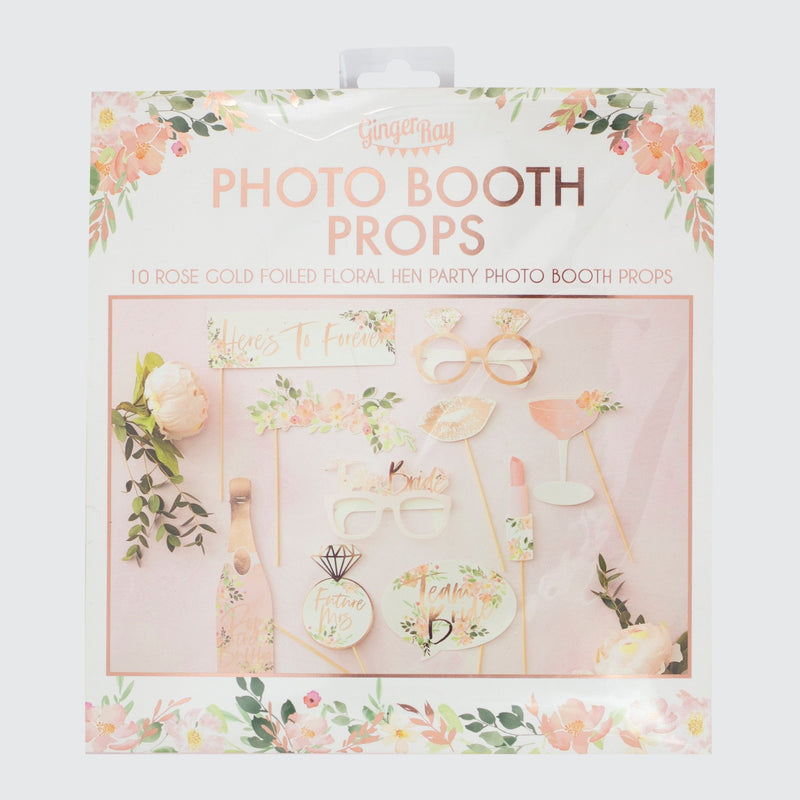 Photo Booth Props "Team Bride"