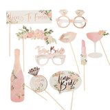 Photo Booth Props "Team Bride"