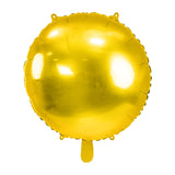Rund-Folienballon Gold