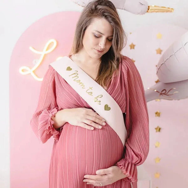 Schärpe "Mom to Be" Rosa