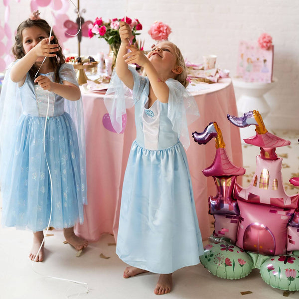 Stehender Folienballon XXL Prinzessinen Schloss