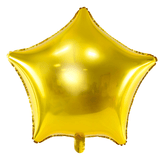 Stern-Folienballon Gold XL