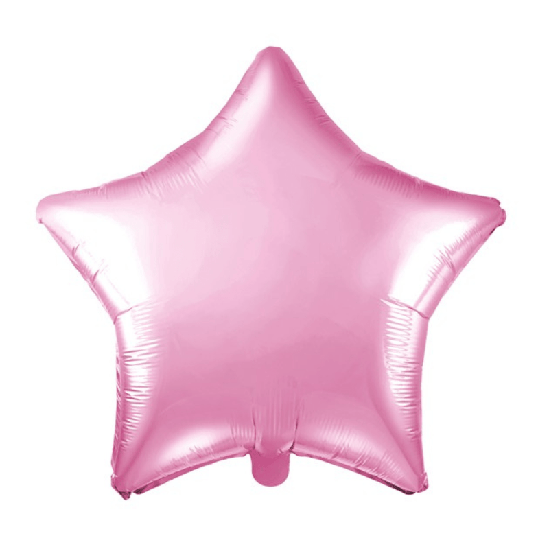 Stern-Folienballon Rosa