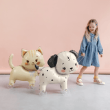 Tierballon Hündchen auf Rollen