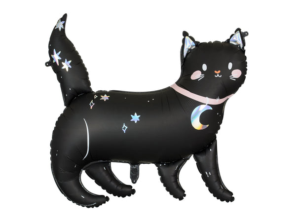 Tierballon XXL Katze Schwarz