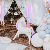 Tierballon XXL Stehendes Einhorn
