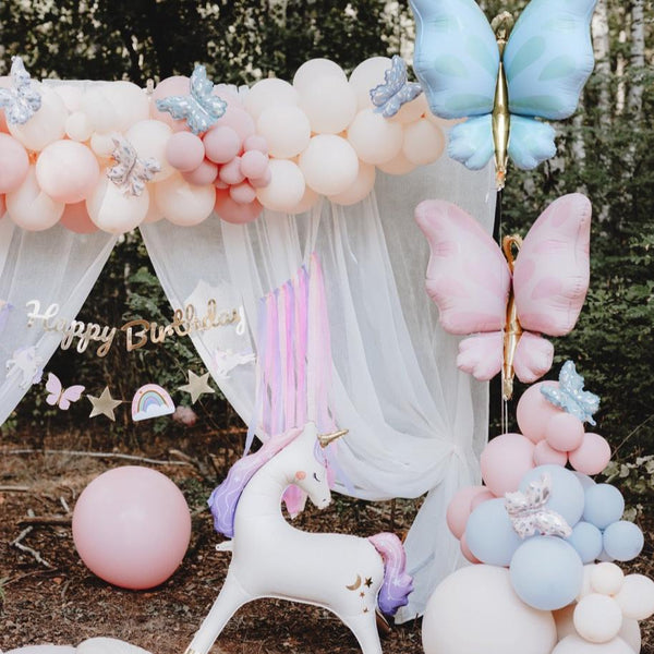 Tierballons Mini Schmetterlinge 3 Stk.