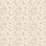 Tischdecke Beige Blumen