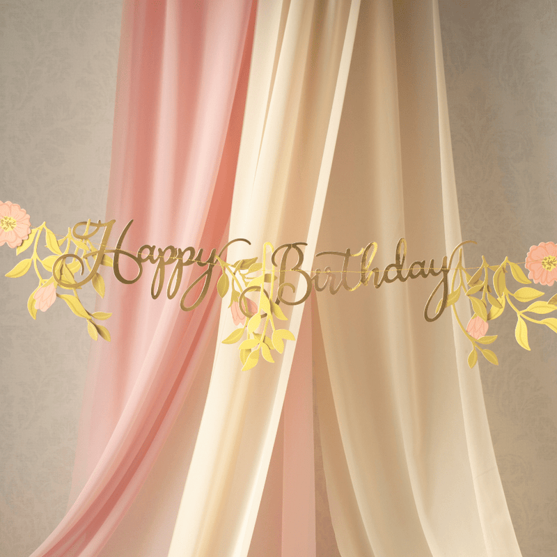 Tischläufer Chiffon Creme