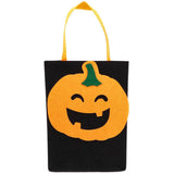 "Trick or Treat" Kürbis Filztasche