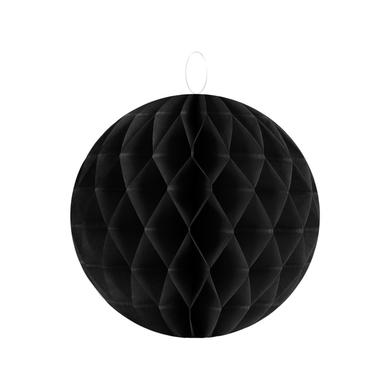 Wabenball Ø 30cm Schwarz