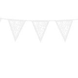 Wimpelgirlande Papierspitze