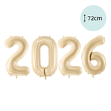 XL Ballonschriftzug "2026"