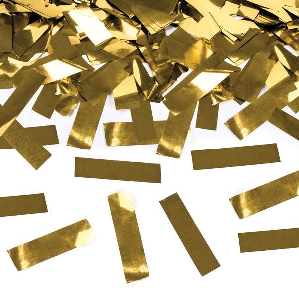 XL Konfettikanone 60cm Gold