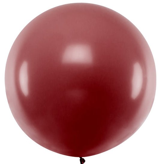 XXL Ballon Ø 1m Pastell Aubergine