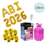 XXL Helium-Set "ABI 2026" Gold