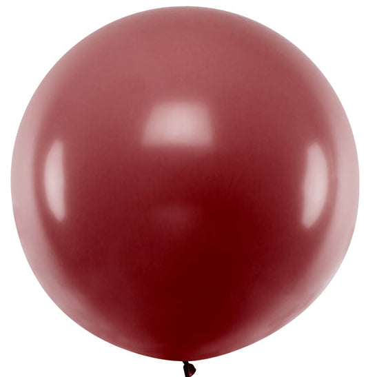 XXL Ballon Bordeaux Rot