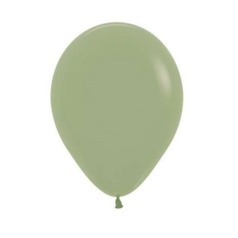 Luftballon Ø 30cm Pastell Eukalyptus 10 Stk. - DECORAMI