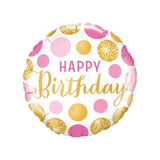 Heliumballon-Geschenk "Happy Birthday" Sunny Day Set - DECORAMI