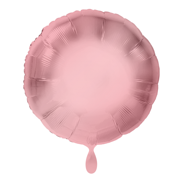 Rund-Folienballon Rosa - DECORAMI 