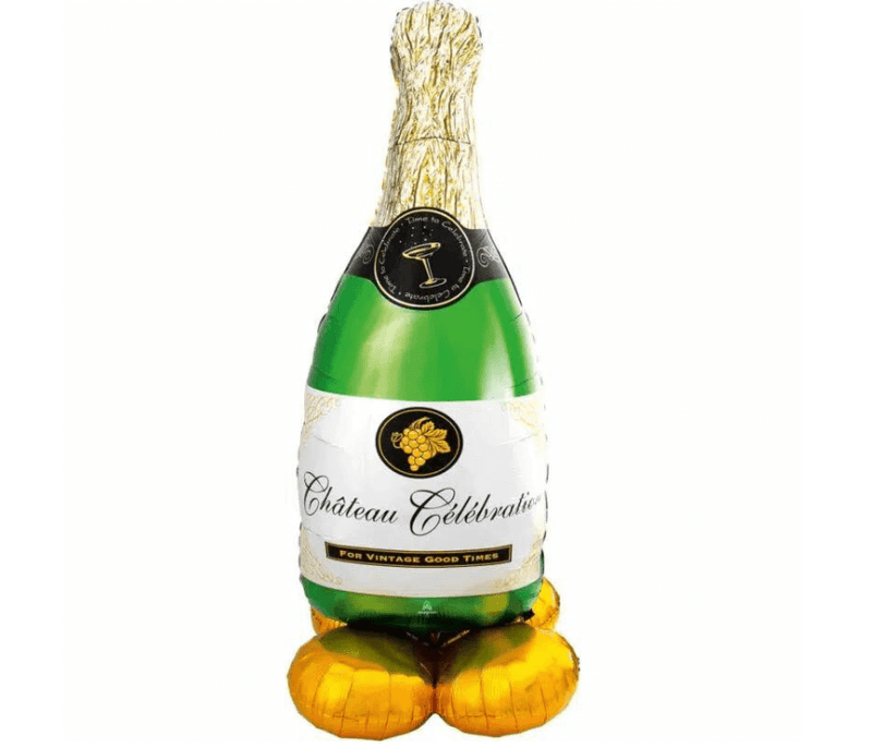 Folienballon Champagnerflasche XXXL - DECORAMI