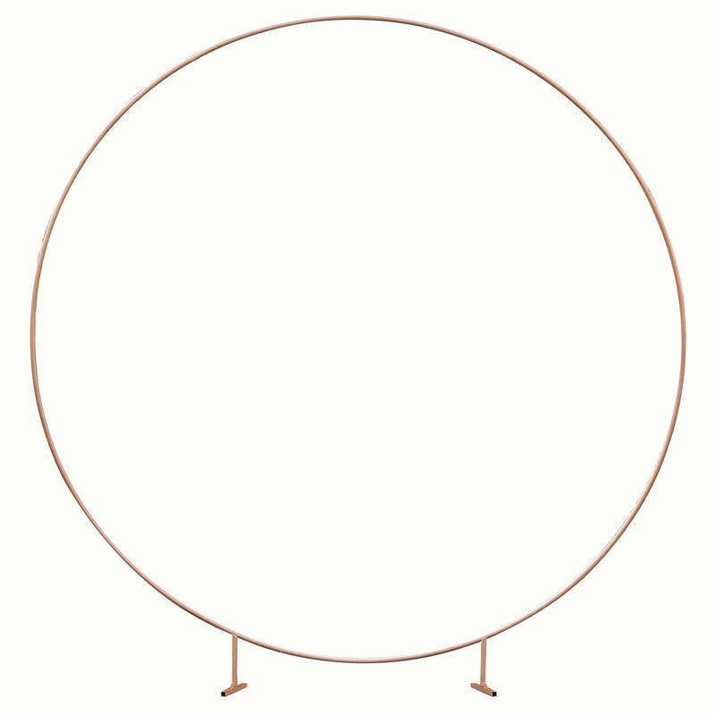Ballonbogen Kreis Roségold 2 Meter - DECORAMI