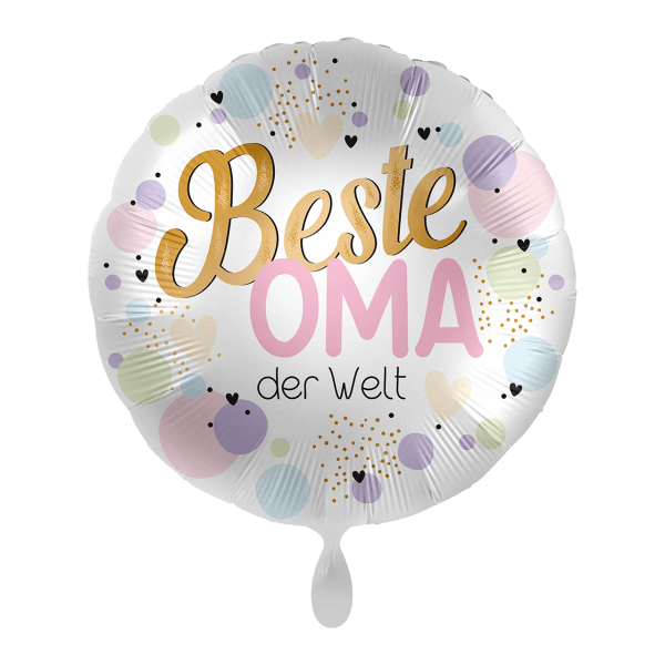 Heliumballon-Geschenk "Beste Oma" - DECORAMI