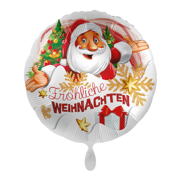 Heliumballon-Geschenk "Fröhliche Weihnachten" - DECORAMI