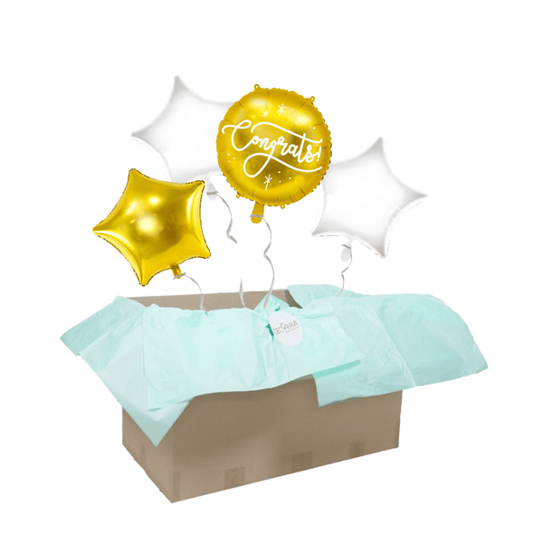 Heliumballon-Geschenk "Congrats!" - DECORAMI