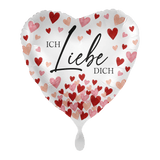 Heliumballon-Geschenk "Ich liebe Dich" Herzchen - DECORAMI