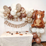 Ballongirlanden-Kit DIY Braunbär - DECORAMI