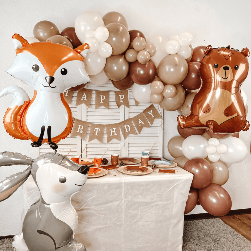 Ballongirlanden-Kit DIY Braunbär