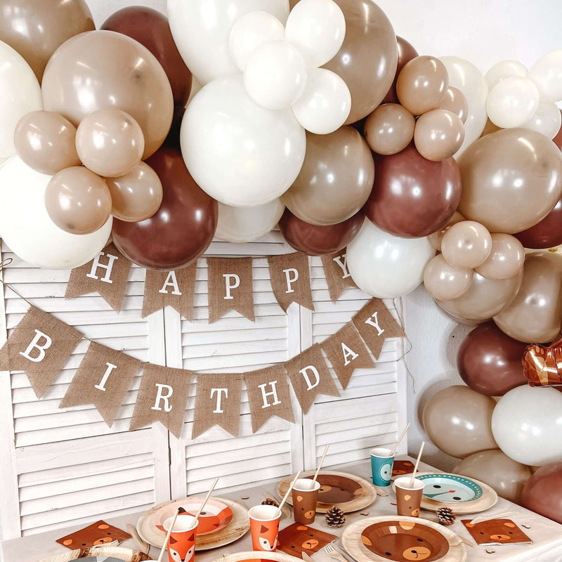 Ballongirlanden-Kit DIY Braunbär