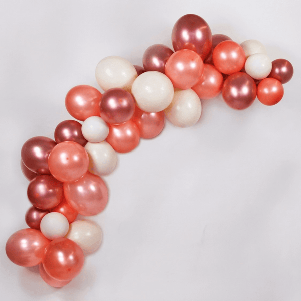 Ballongirlanden-Kit DIY Double stuffed Roségold