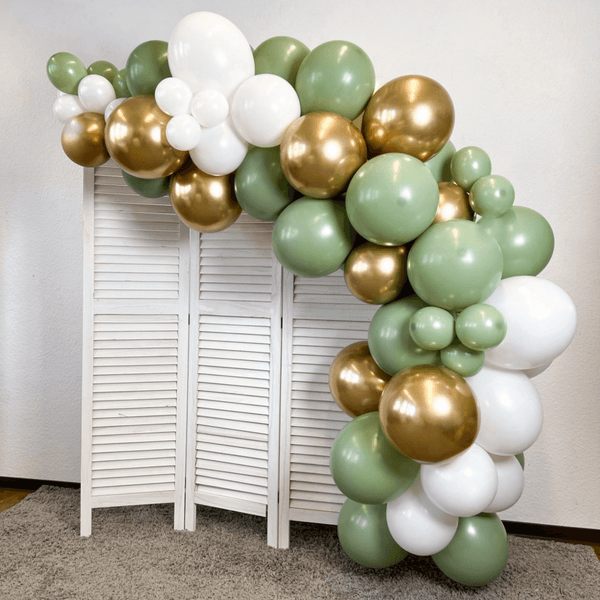 Ballongirlanden-Kit DIY Eukalyptus