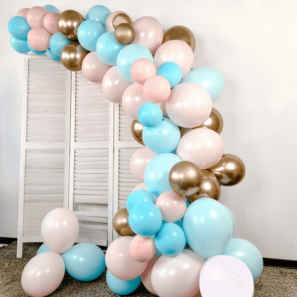 Ballongirlanden-Kit DIY Gender Reveal