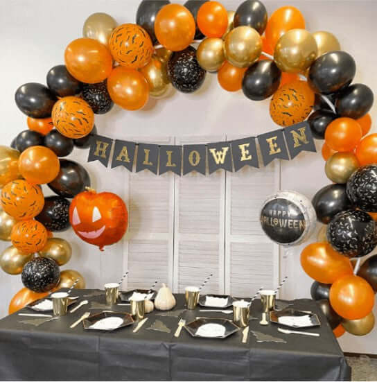 Ballongirlanden-Kit DIY Halloween Orange Default Title - DECORAMI