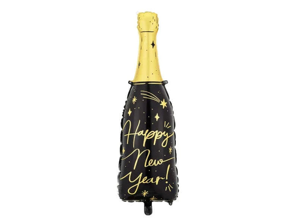 Folienballon Flasche Happy New Year - DECORAMI