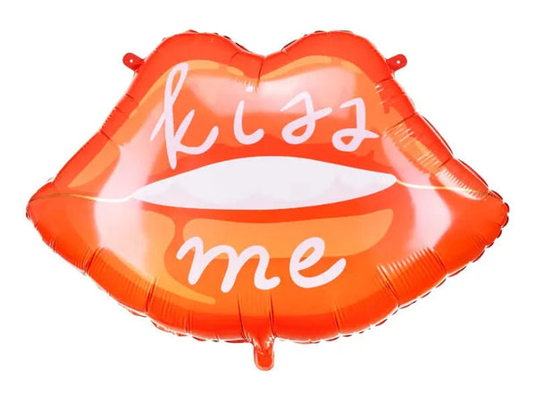 Folienballon XXL "Kiss me" Lips - DECORAMI