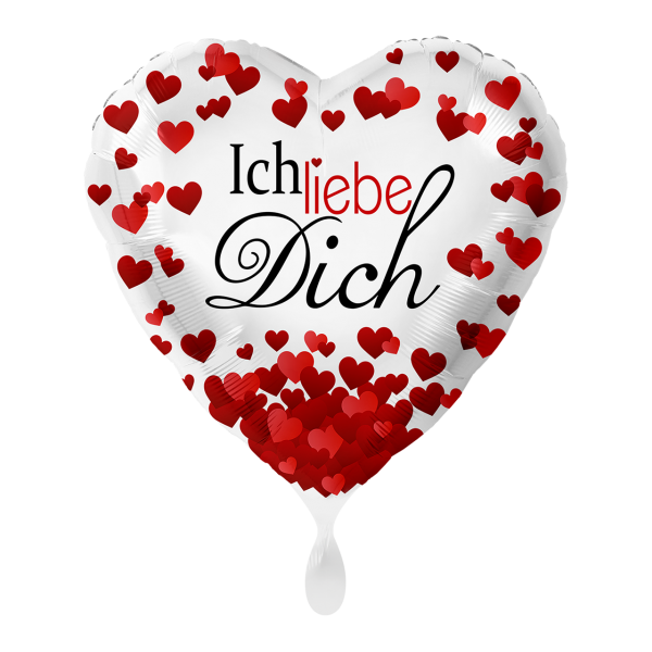 Herzballon "Ich liebe Dich" - DECORAMI