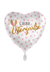 Herzballon "Liebe Ostergrüße" - DECORAMI
