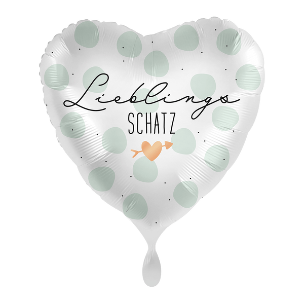 Heliumballon-Geschenk "Lieblings SCHATZ" - DECORAMI