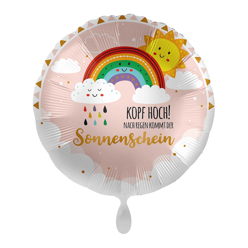 Folienballon "KOPF HOCH Sonnenschein" - DECORAMI