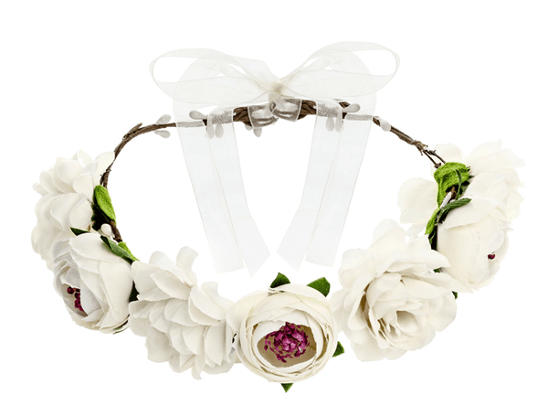 Blumenkranz Weiß - DECORAMI