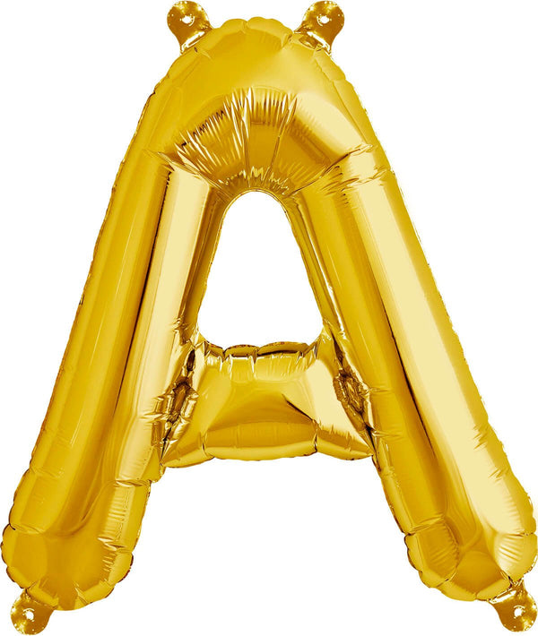 Buchstaben Ballon A Gold - DECORAMI