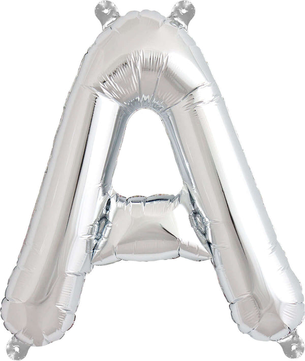 Buchstaben Ballon A Silber - DECORAMI